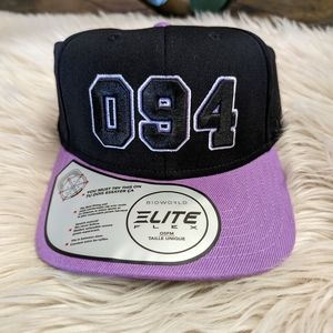 NWT Pokemon Flex Fit Snapped Back Brimmed Hat- 094 Gengar